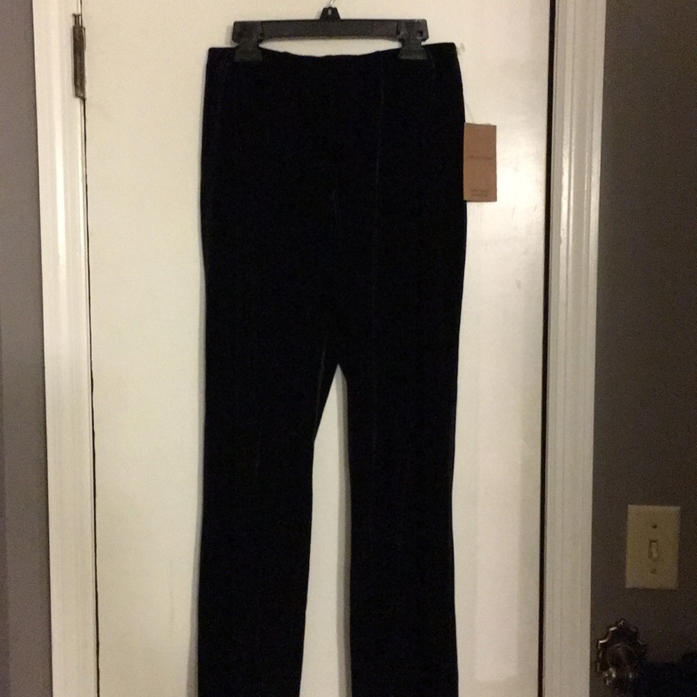 Velvet pants from Coldwater Creek.